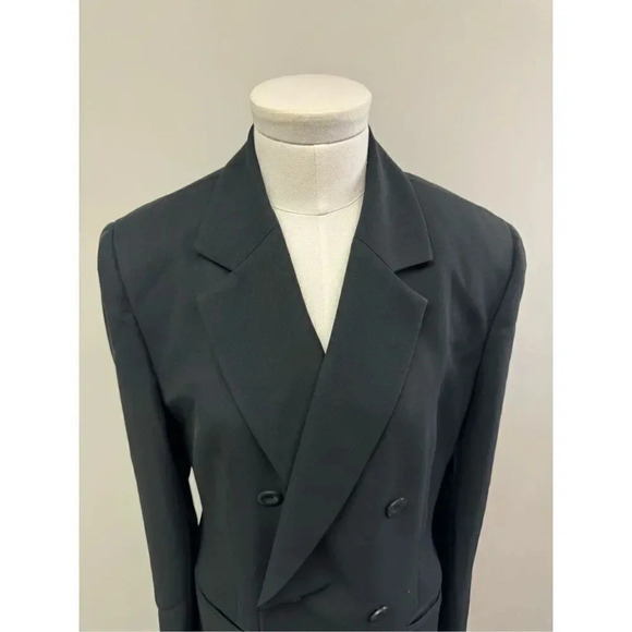 Jones wear   Blazer Size 10 Navy Black - Picture 7 of 16